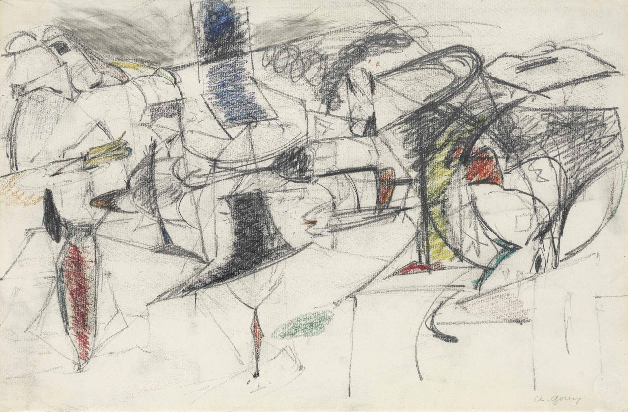 Study for Agony by Arshile Gorky