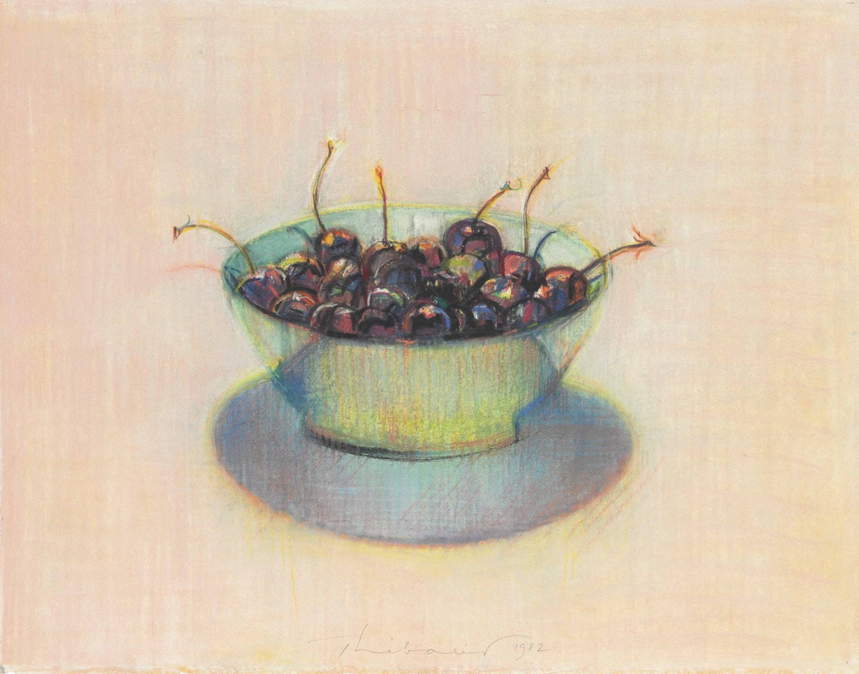 Cherries by Wayne Thiebaud