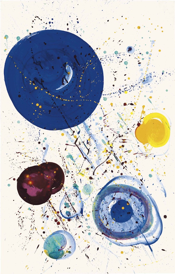 Untitled by Sam Francis