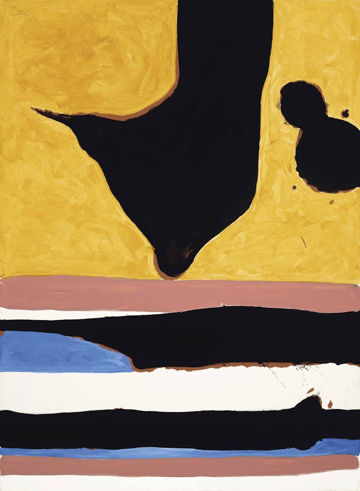 A Chord for Alban Berg by Robert Motherwell