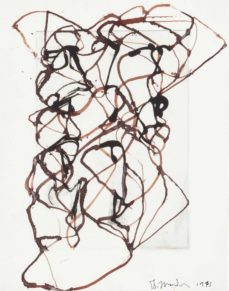 Tu Fu Dog 2 by Brice Marden