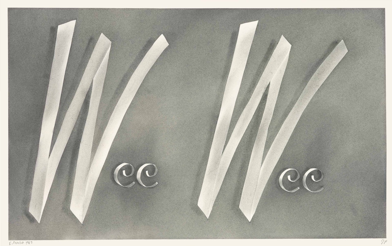 Wee Wee by Ed Ruscha