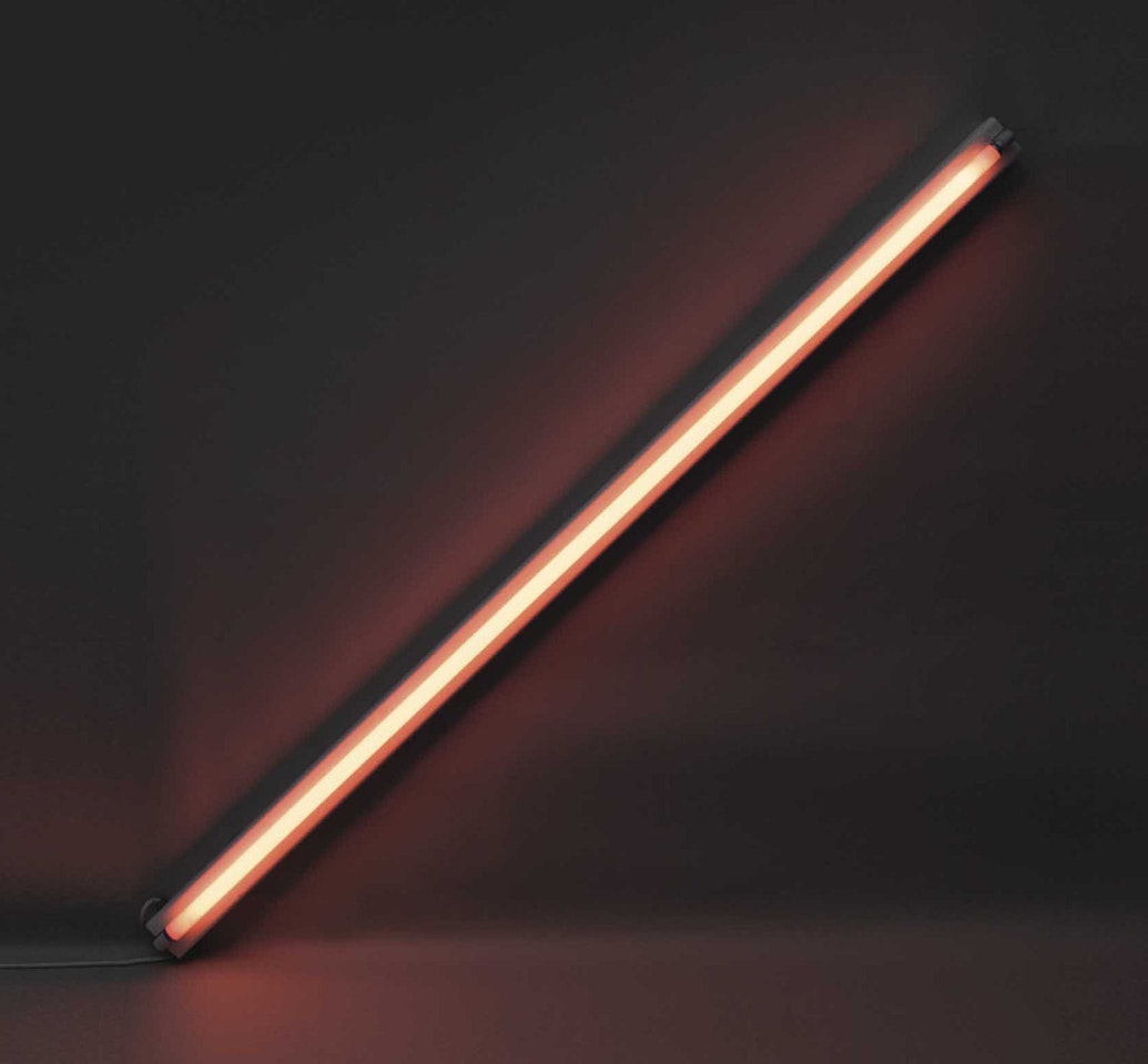 the diagonal of May 25 by Dan Flavin