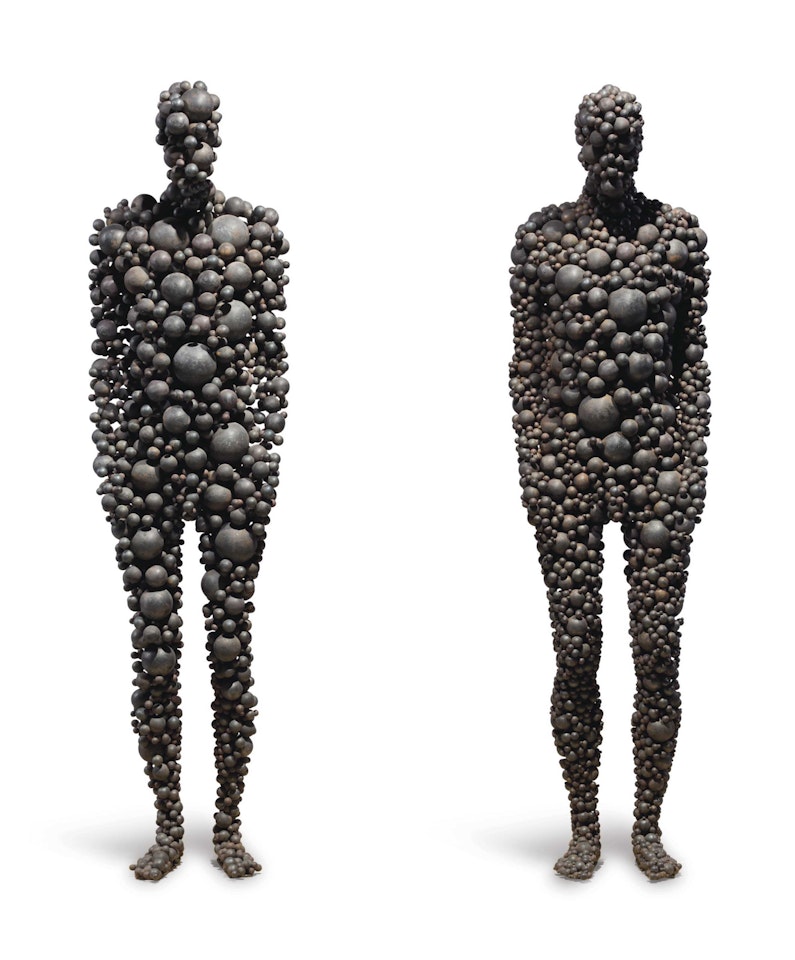 Foreign Bodies by Antony Gormley