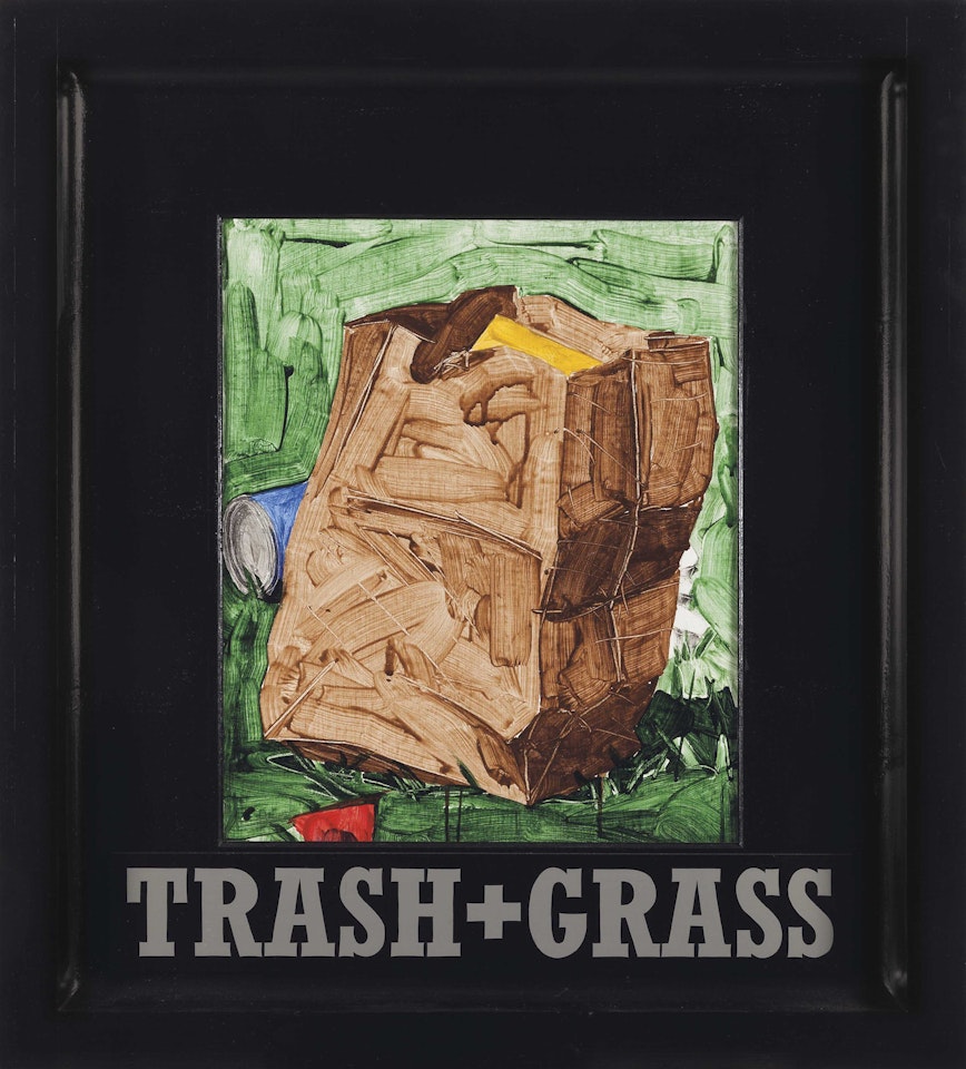 TRASH+GRASS by Neil Jenney