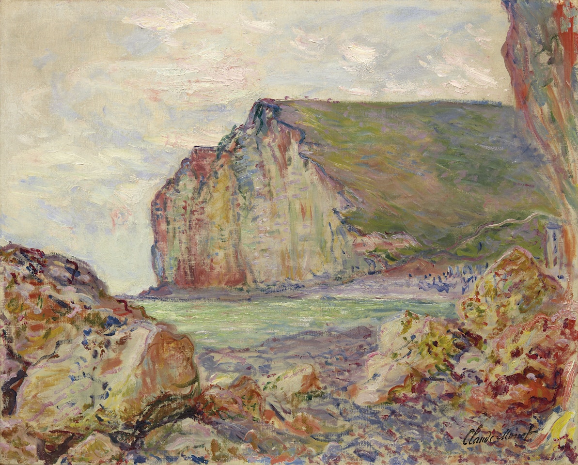 Falaises des Petites-Dalles by Claude Monet