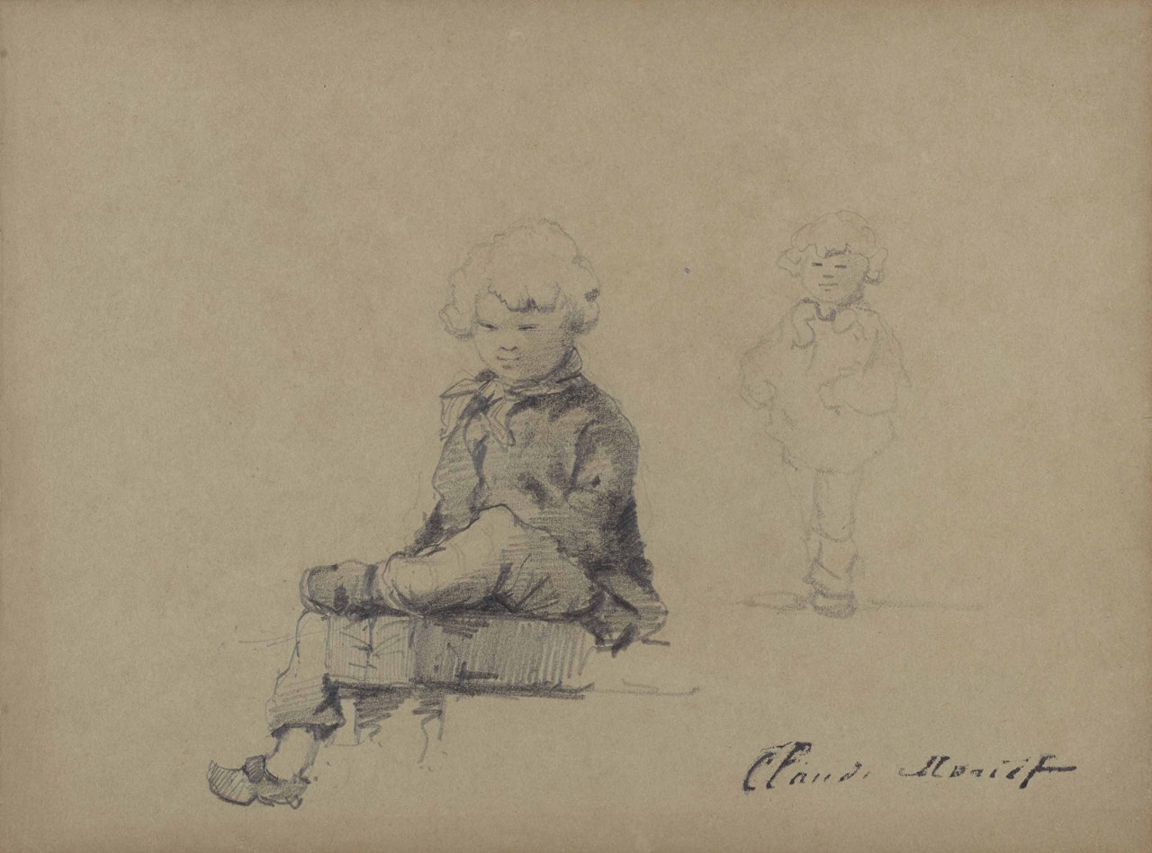 Croquis d’enfants by Claude Monet