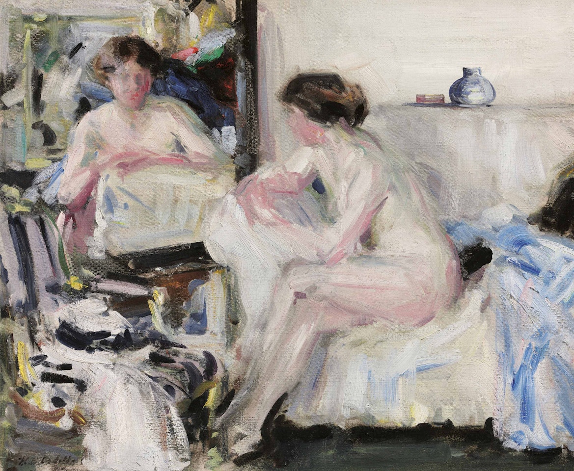 Nude - Reflections by Francis Campbell Boileau Cadell