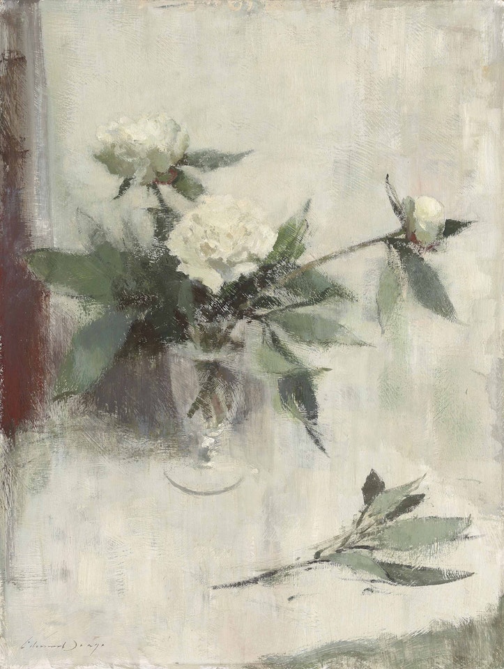 White Peonies by Edward Seago
