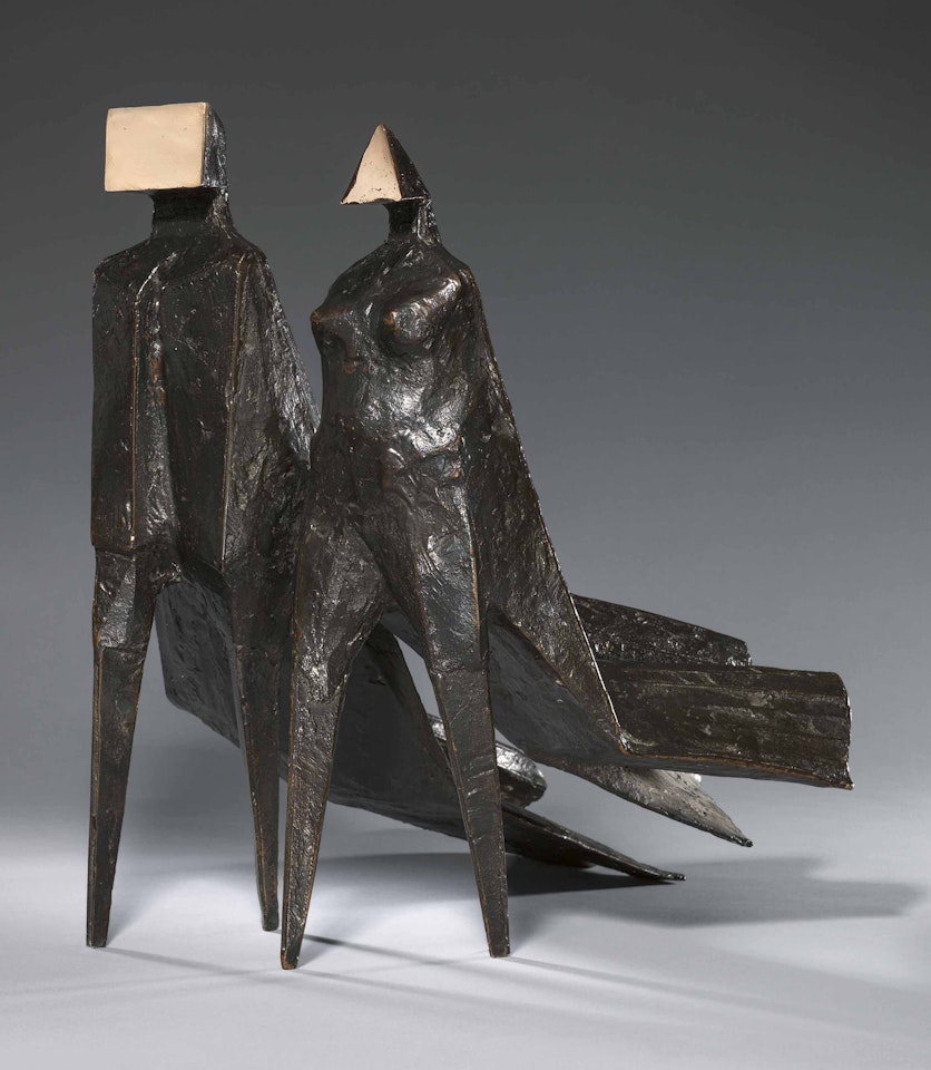 Cloaked Couple IV by Lynn Chadwick