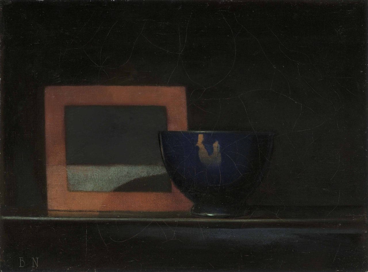 1919 (Blue Bowl in Shadow) by Ben Nicholson, O.M.