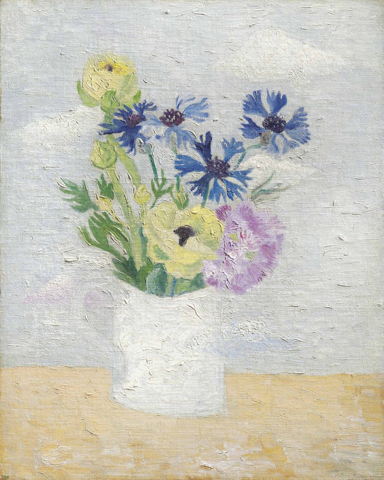 Flowers in a White Mug by Christopher Wood