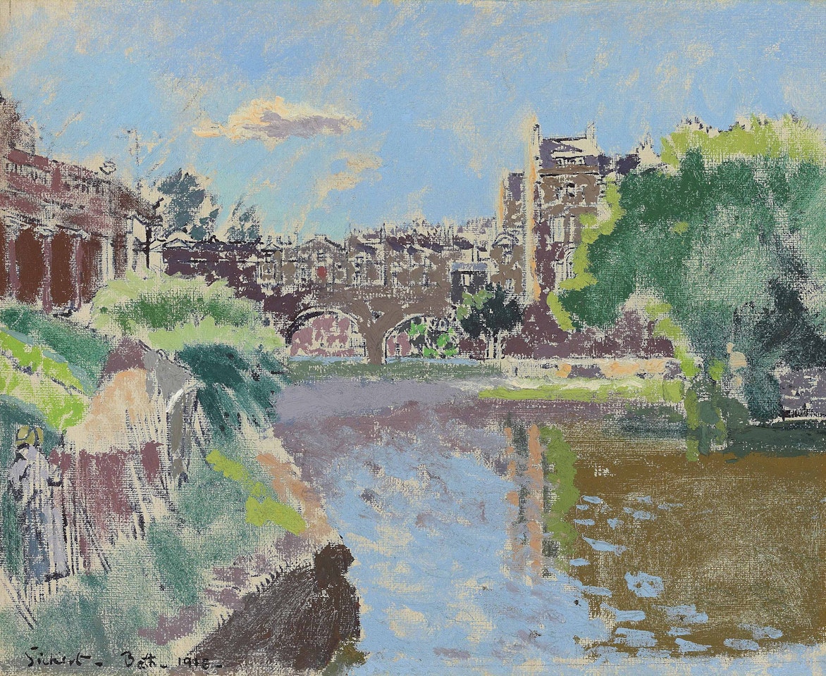 Pulteney Bridge, Bath by Walter Richard Sickert