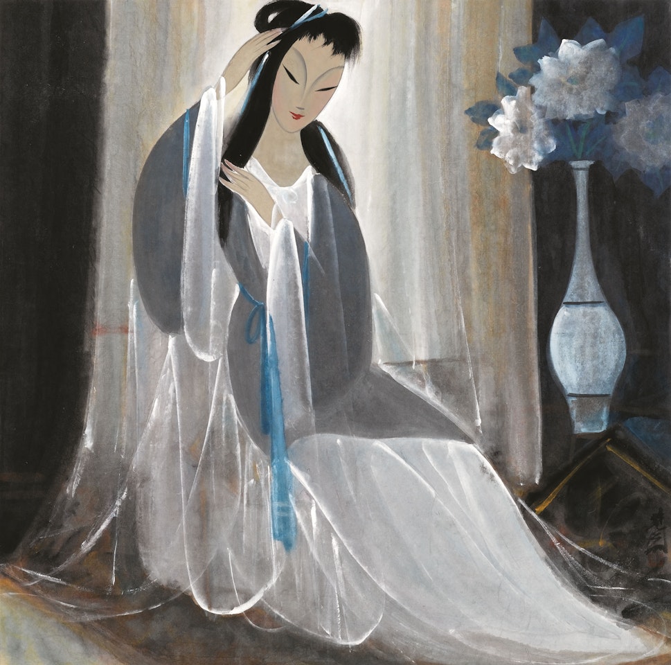Lady by Lin Fengmian