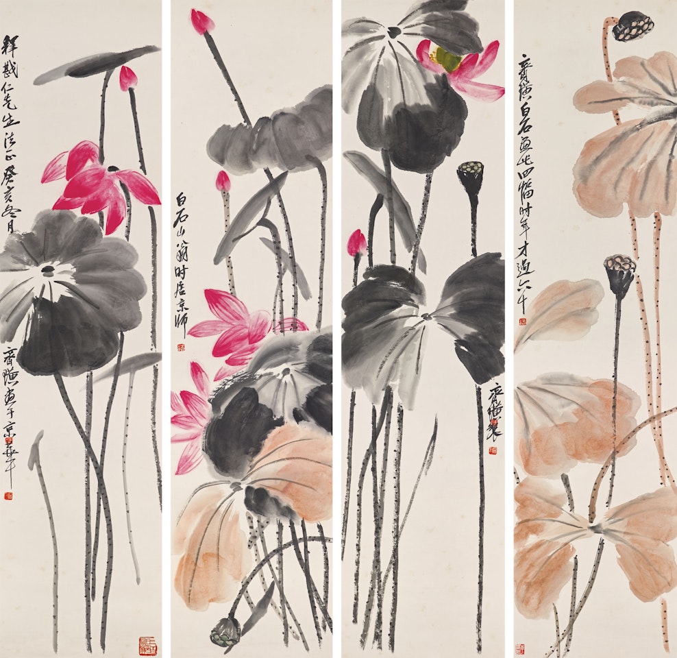 Lotus of the Seasons by Qi Baishi