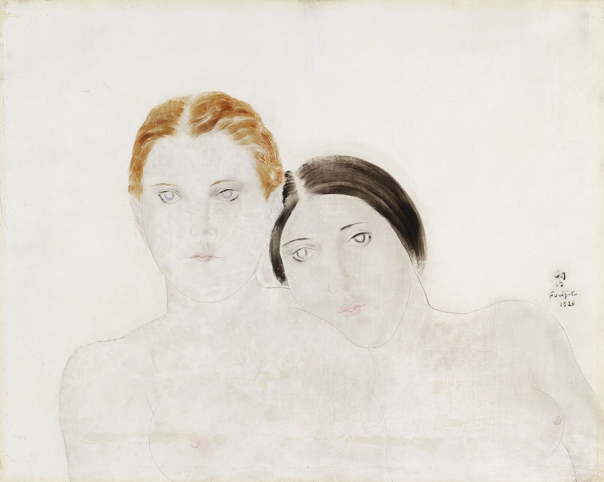 Les Deux Amies (Two Friends) by Leonard Tsuguharu Foujita