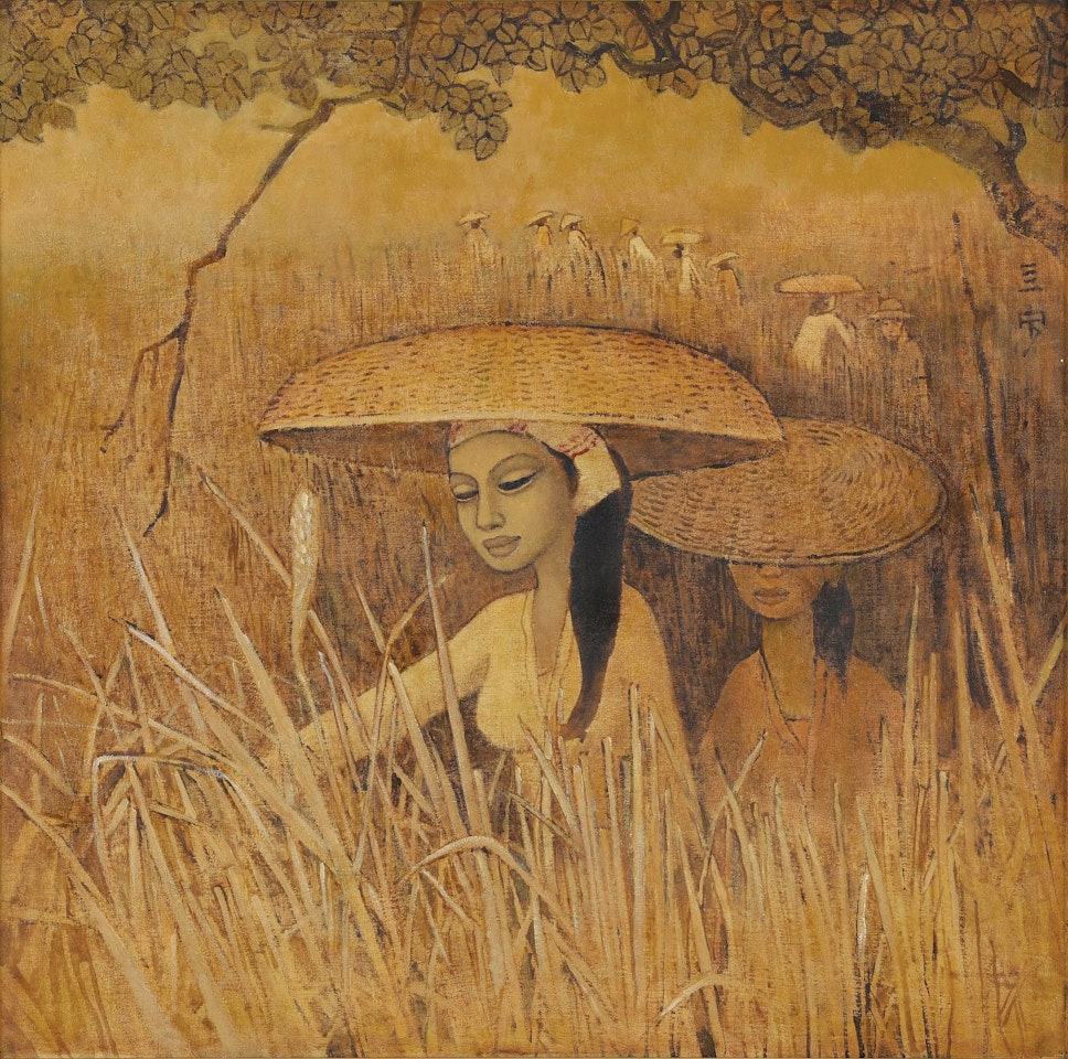 Harvesting by Cheong Soo Pieng