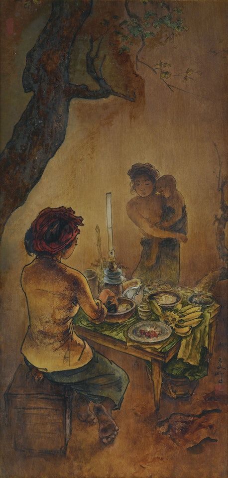 Rojak Seller by Lee Man Fong