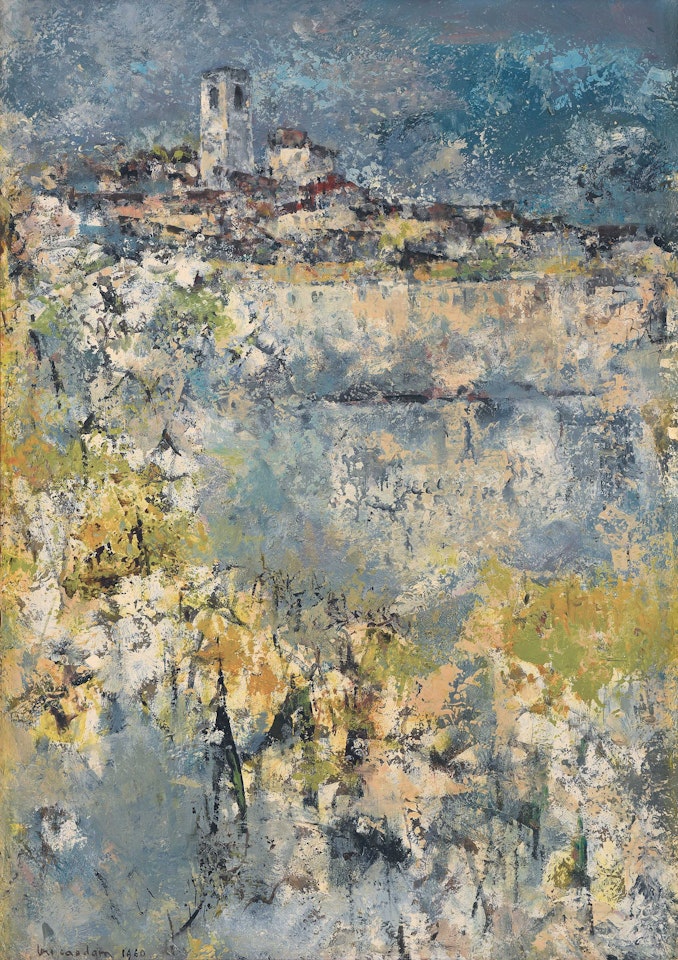 Le Village de Vence (The Village of Vence) by Vu Cao Dam