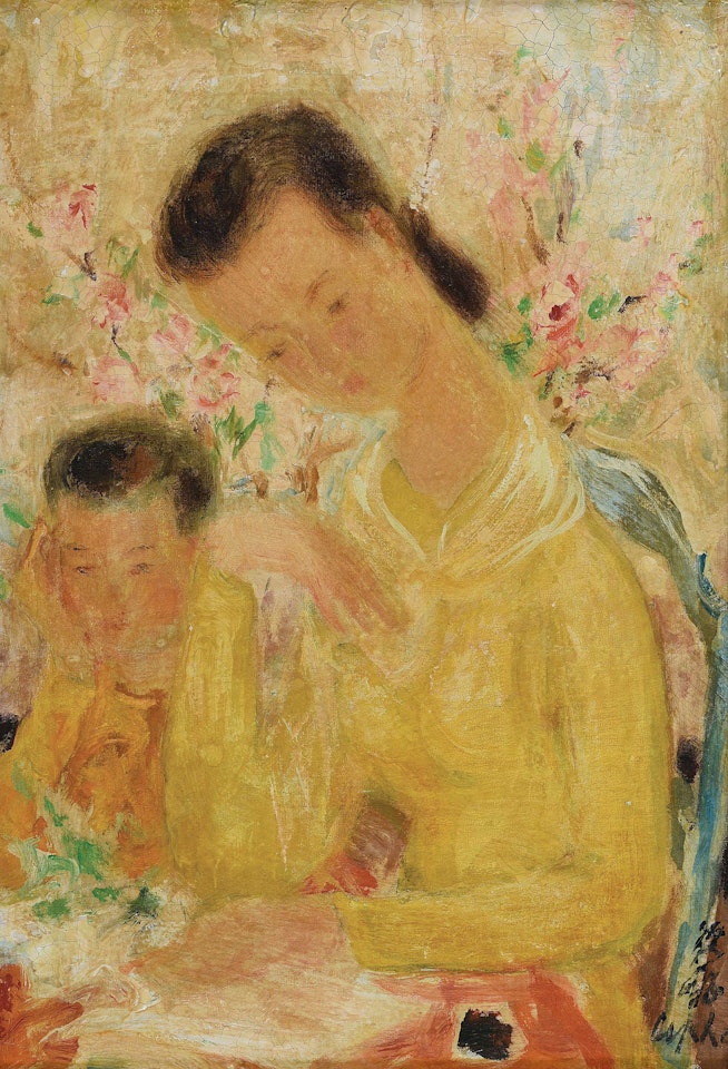 Mère et Enfant (Mother and Child) by Le Pho