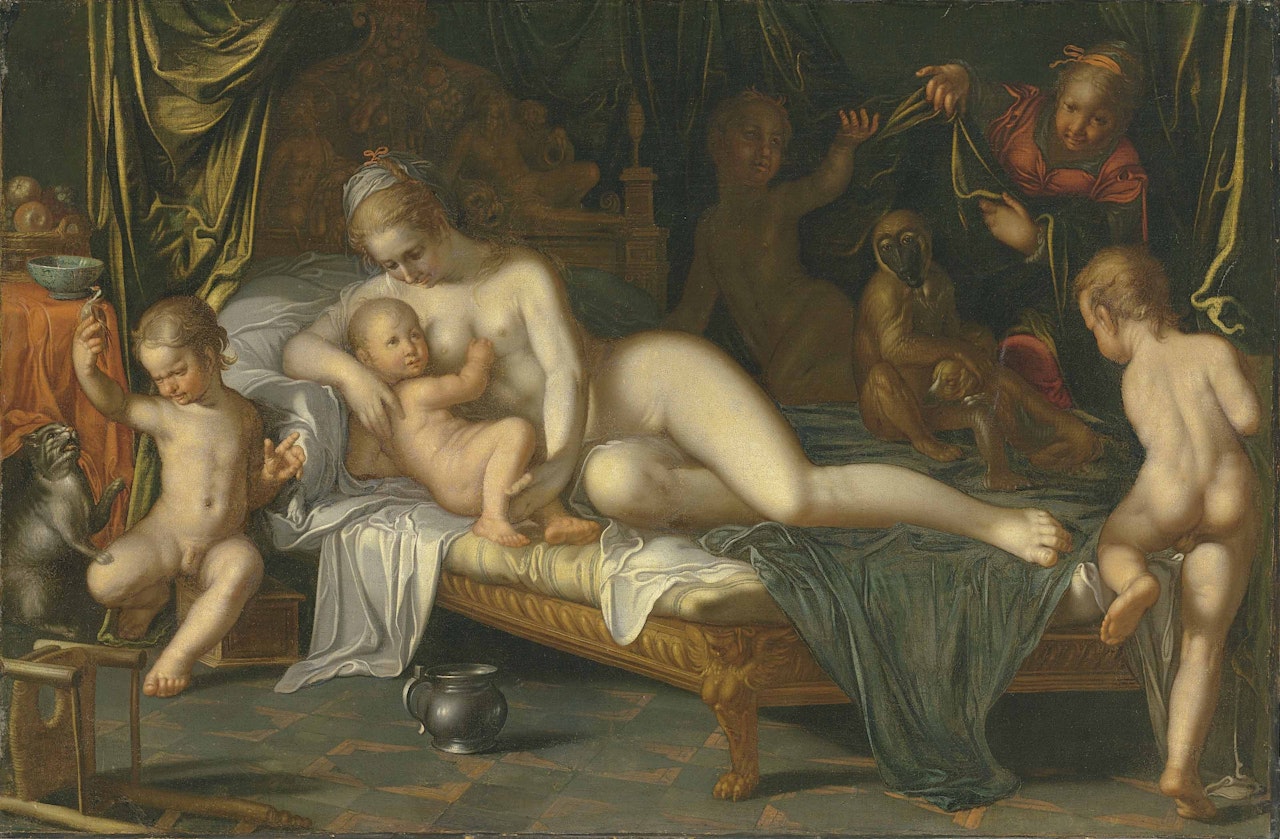 An Allegory of Love by Peter Wtewael