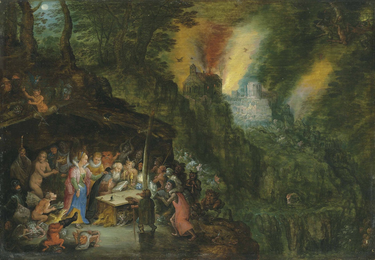 The Temptation of Saint Anthony by Jan Brueghel the Younger