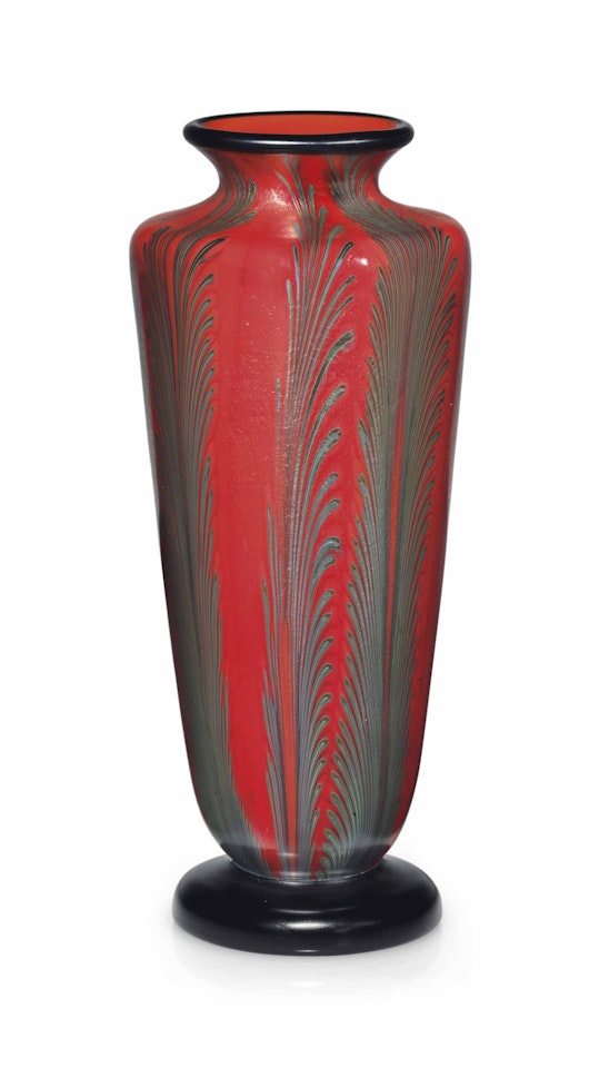 A VASE by Tiffany Studios