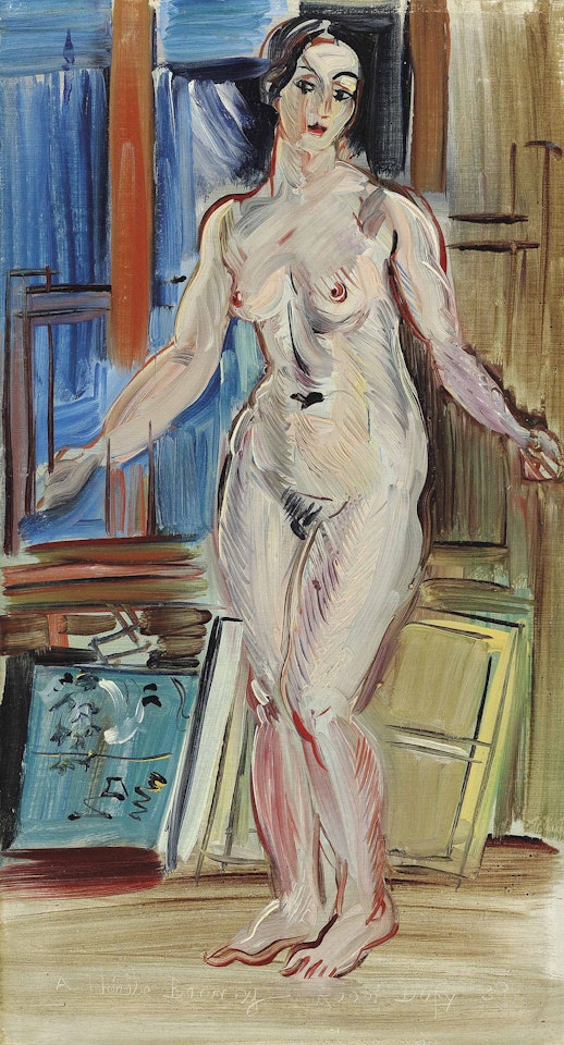 Nu debout by Raoul Dufy