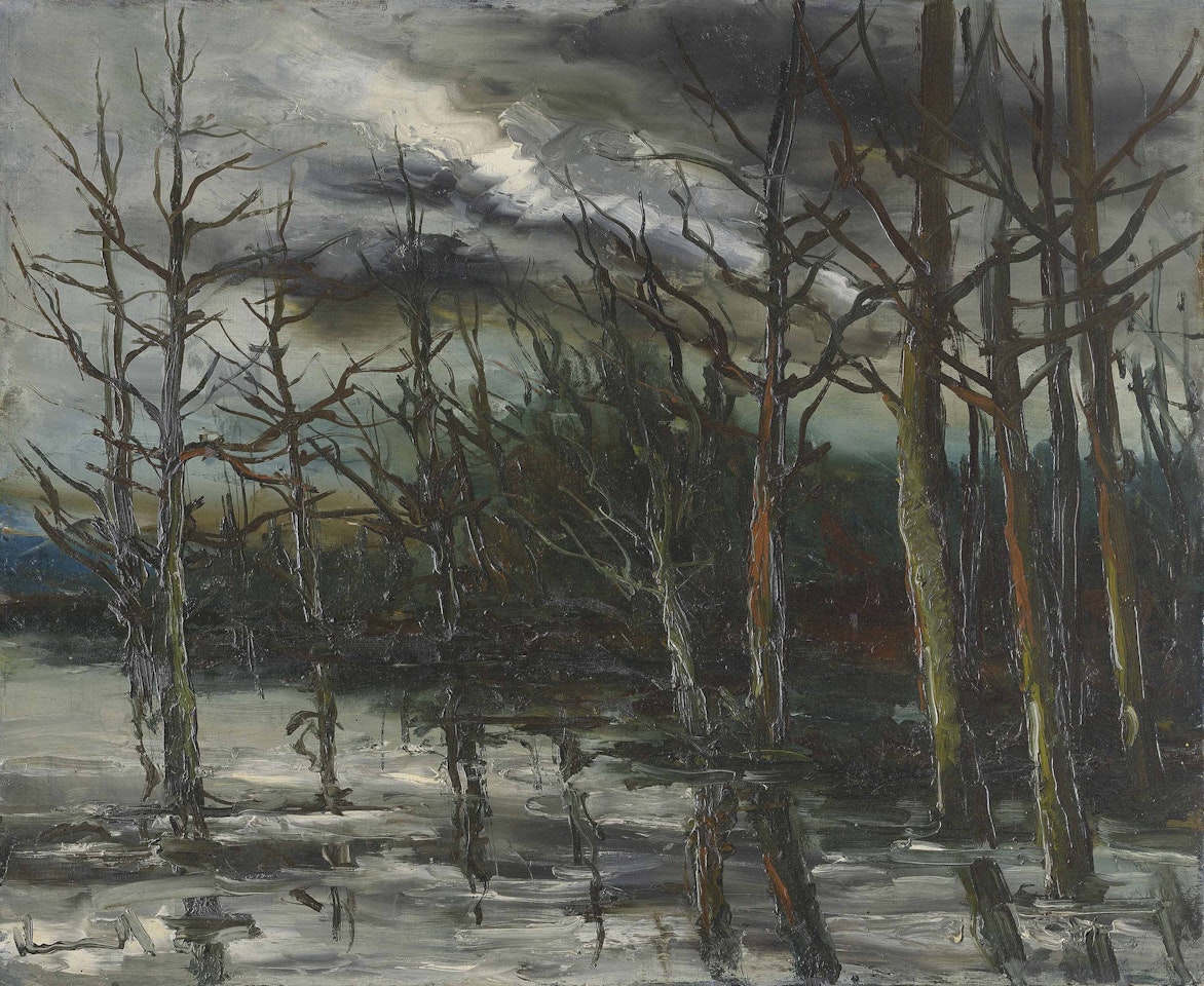 Dégel en forêt by Maurice de Vlaminck