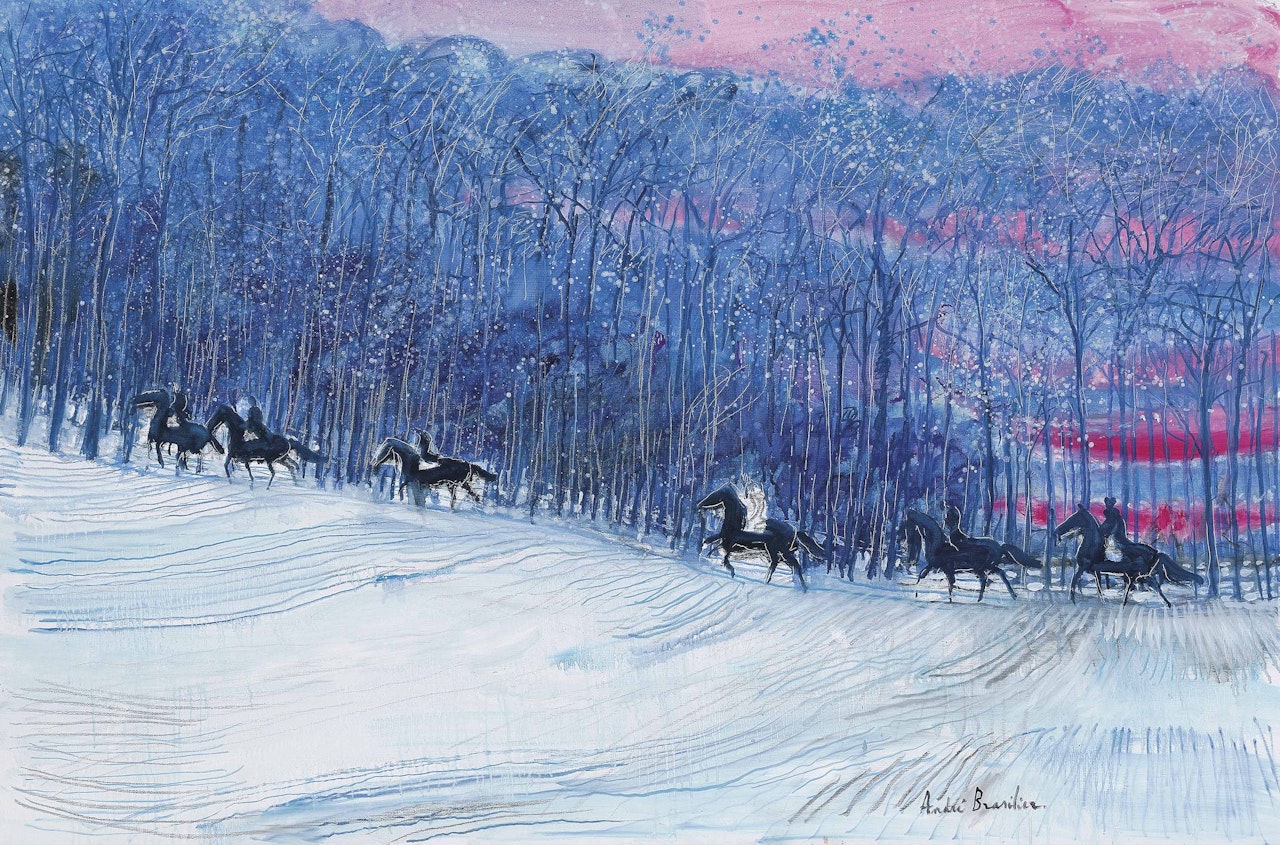 La colline blanche by André Brasilier