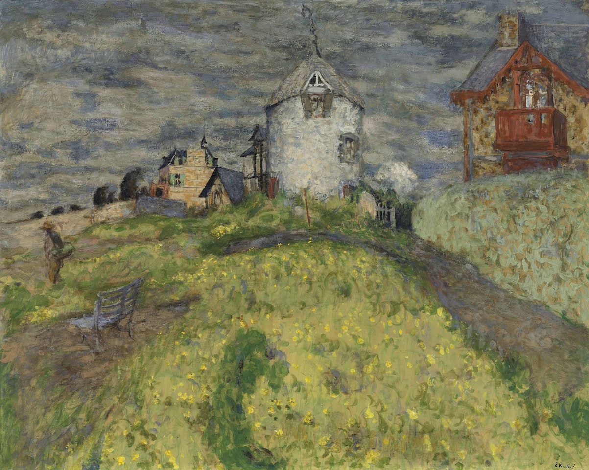 Moulin à Saint-Jacut or Les Villas by Édouard Vuillard