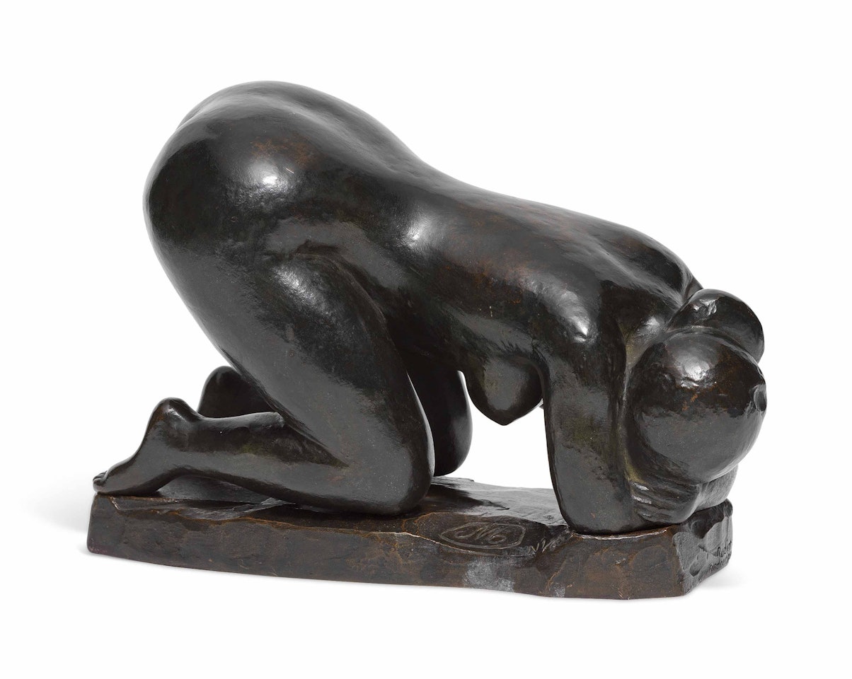 Femme agenouillée or Femme accroupie by Aristide Maillol