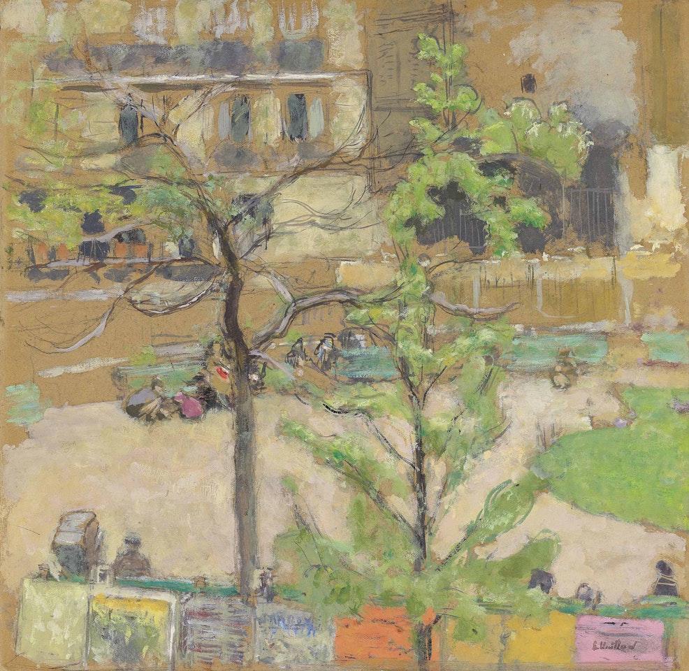 Square Berlioz by Édouard Vuillard