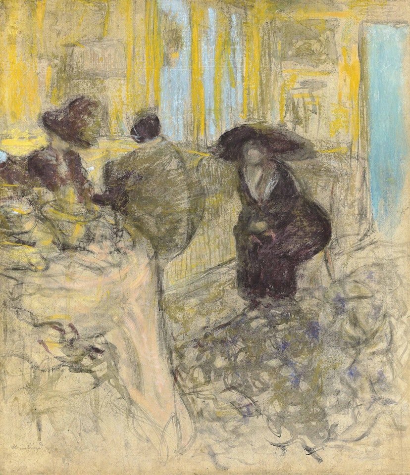 Le Salon chez Marcelle Aron by Édouard Vuillard