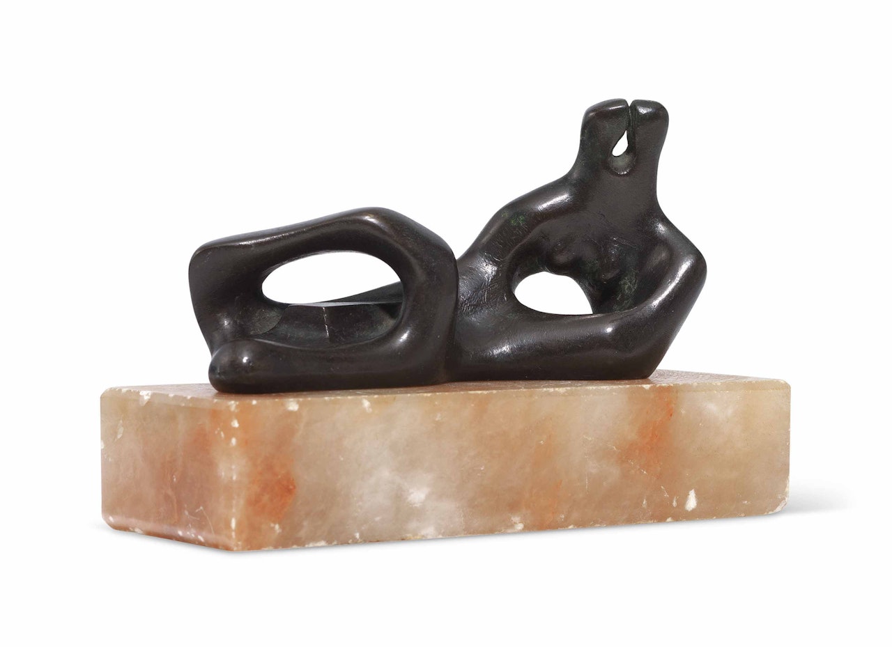 Reclining figure by Henry Moore