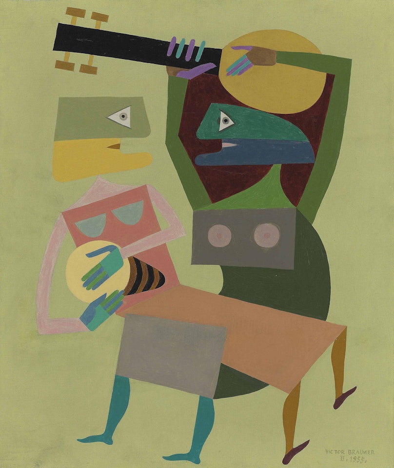 Les musiciens by Victor Brauner