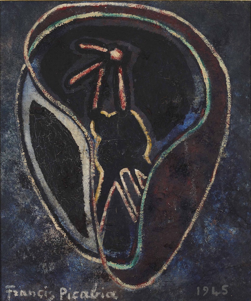 Composition abstraite by Francis Picabia