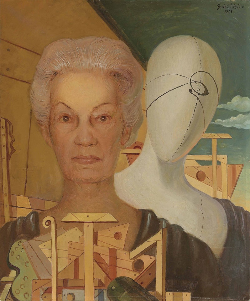Ritratto della Signora Rondi Gariboldi by Giorgio de Chirico