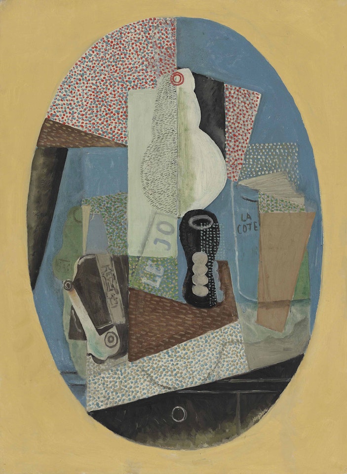 Nature morte au journal by Henri Hayden