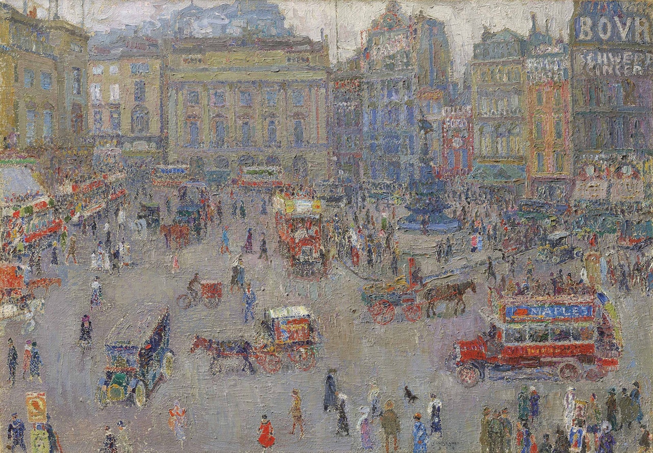 Piccadilly Circus by Leon de Smet
