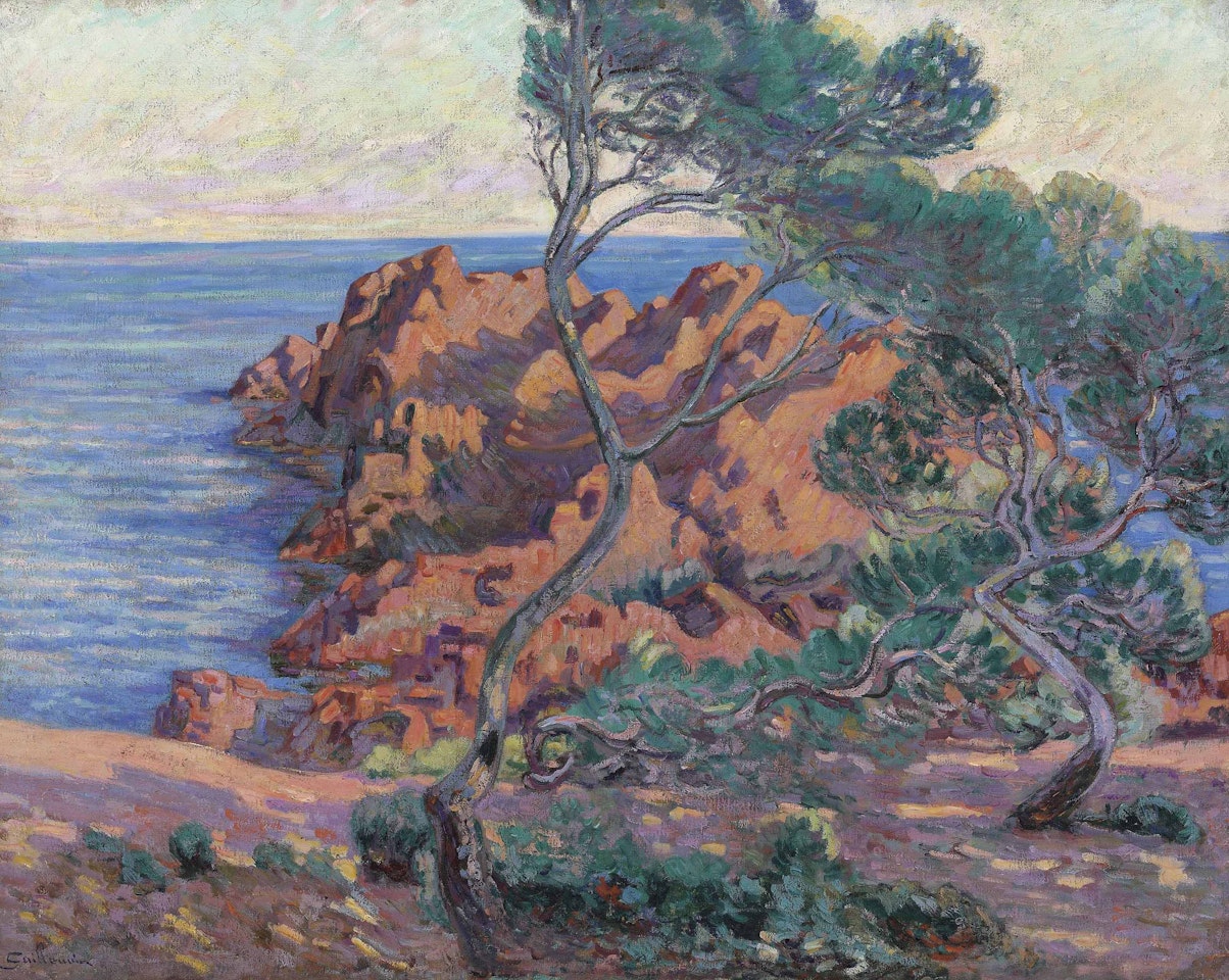 L'Île Besse à Agay by Armand Guillaumin
