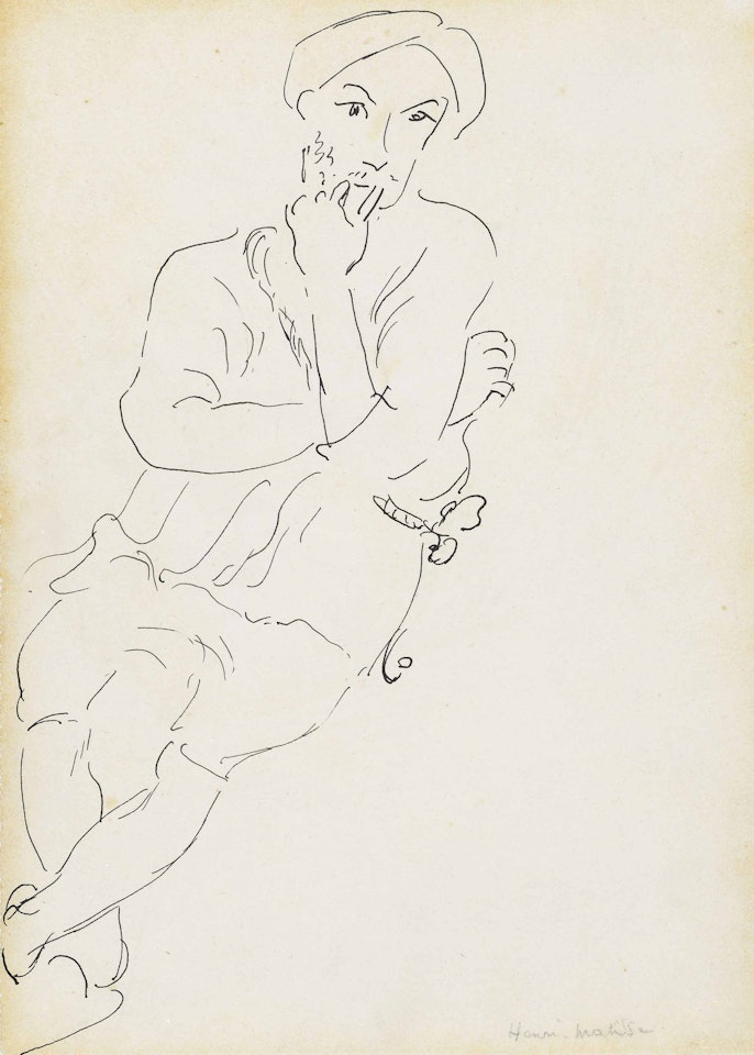 Marocain au repos by Henri Matisse