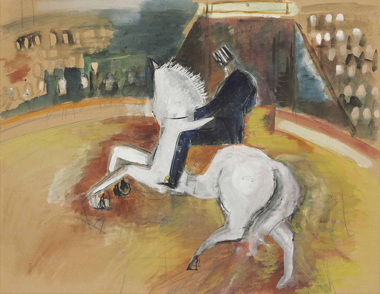 Haute école by Jean Dufy