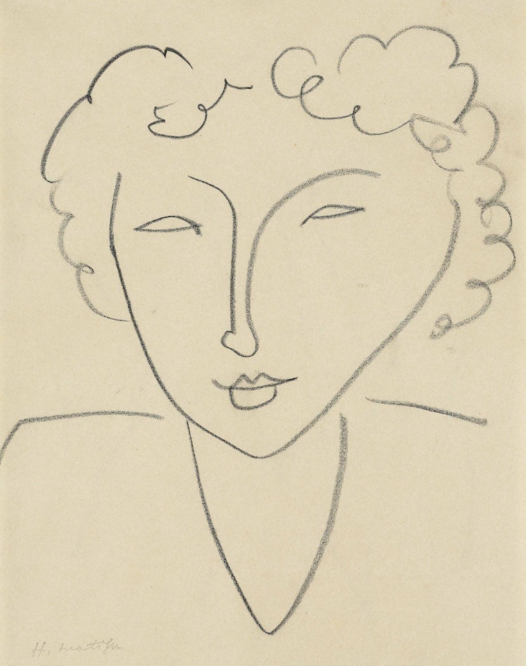 Tête de femme by Henri Matisse