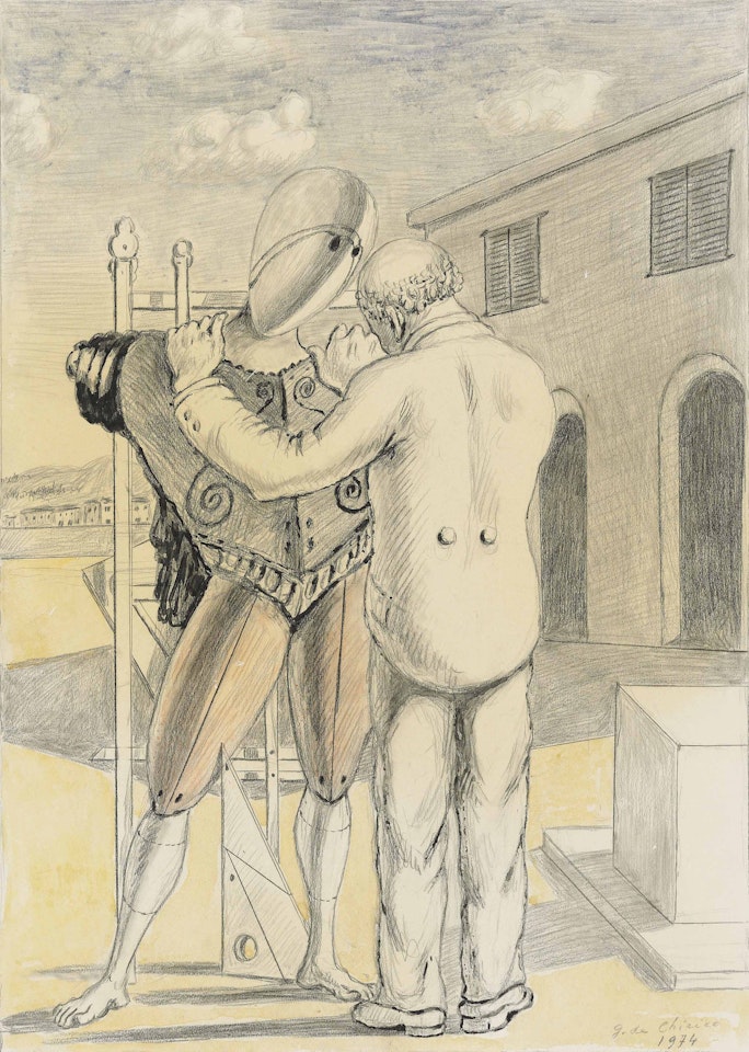 Il figliol prodigo by Giorgio de Chirico