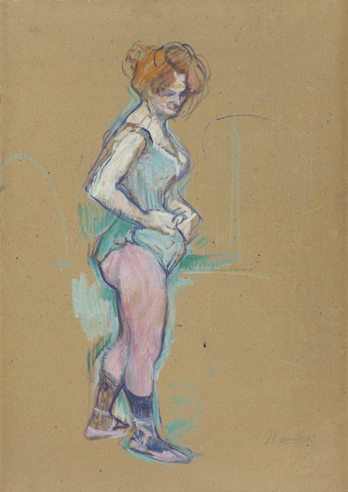 Trapéziste du Cirque Fernando by Henri de Toulouse-Lautrec