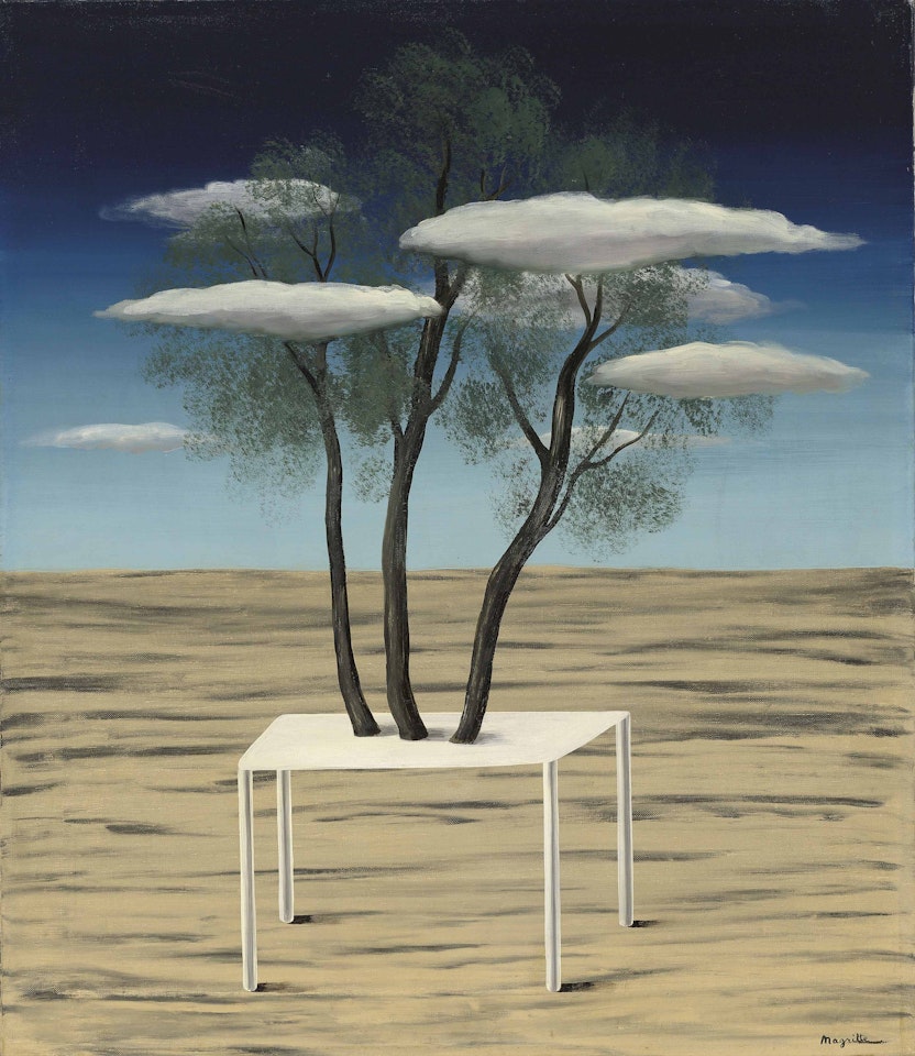 L'oasis by René Magritte