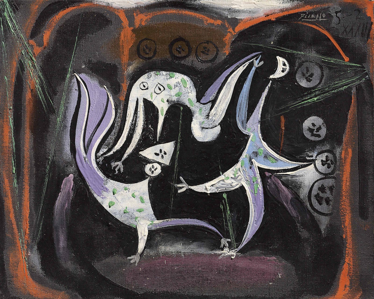 Le cirque by Pablo Picasso