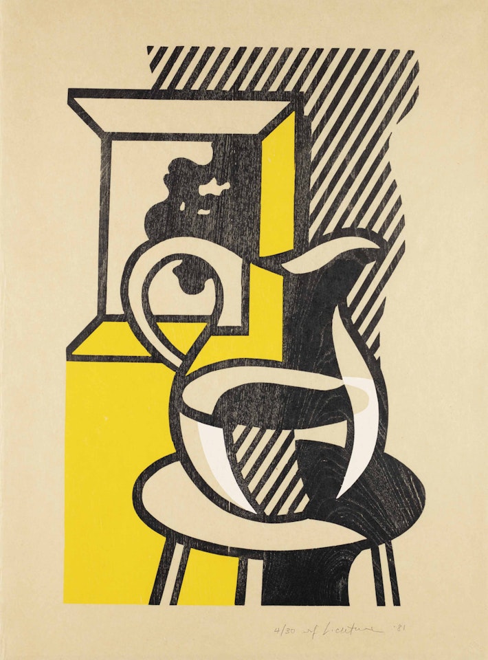 Picture and Pitcher by Roy Lichtenstein