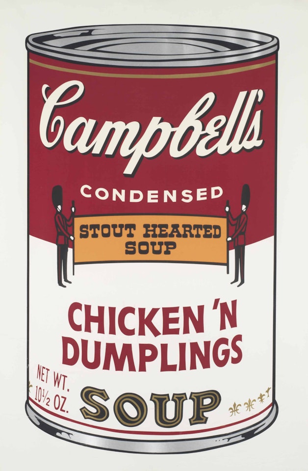 Chicken 'N Dumplings, from Campbell's Soup II by Andy Warhol